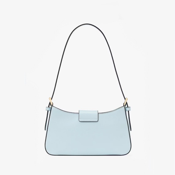 ♠️Kate Spade Reegan Saffiano Leather Small Shoulder Bag, Crisp Sky Blue NEW NWT